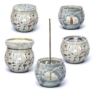 Večnamenski kamnit izparilnik za eterična olja in smole II