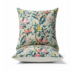 Okrasna prevleka 45x45 – bogat cvetlični potisk