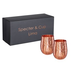 Bakrena skodelica Lima, set 2